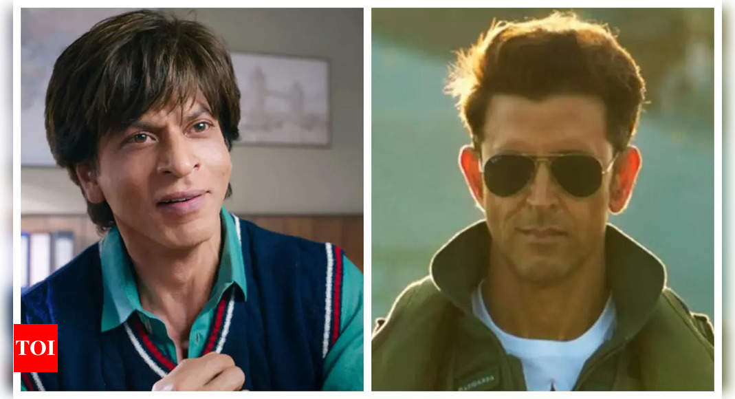 Netizens shower praises on Hrithik Roshan for flaunting his wrinkles in ‘Fighter’; compare him with Shah Rukh Khan in ‘Dunki’ | Hindi Movie News