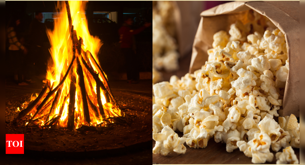 Why is popcorn thrown into the Lohri fire? Health benefits of eating it in winter