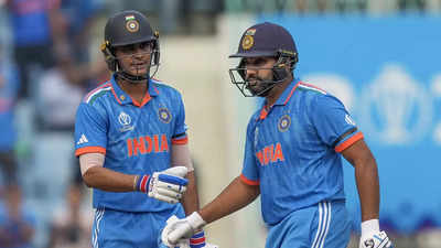  Fuming Rohit Sharma vents out anger at Shubman Gill after terrible run out