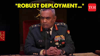 “Robust deployment…” Army Chief Gen Manoj Pande on India’s Northern border