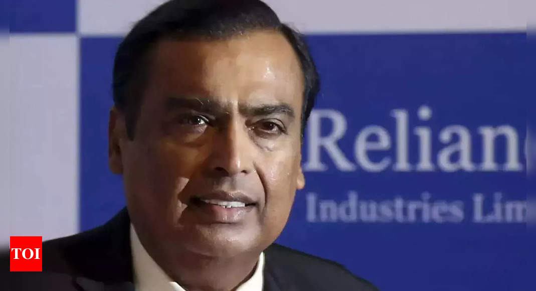 Mukesh Ambani Re Joins 100 Billion Club As Ril Stock Surges Times Of India 7488