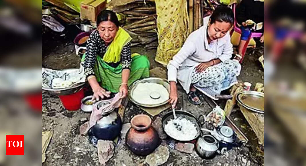 Pithas Lipsmacking Pithas and Fresh Fish Bring Bihu Vibes to City