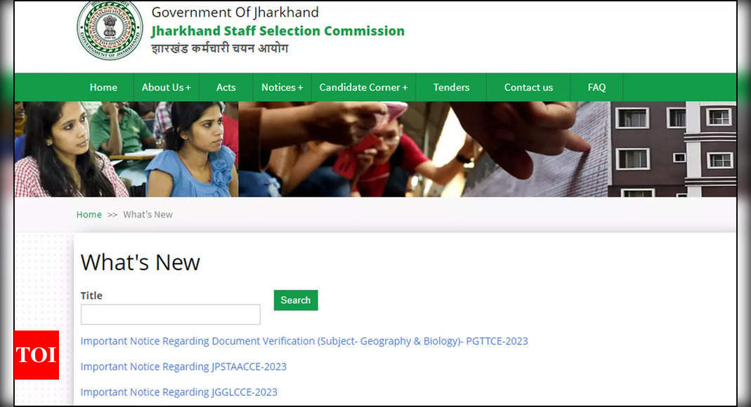 Jharkhand SSC Teacher Recruitment 2024 Schedule Revised; Check details here