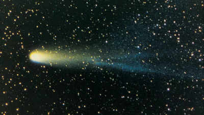 Cryovolcanic comet which explodes every 15 days stops erupting