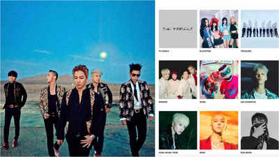 YG Entertainment erases BIGBANG presence from official website, leaving fans speculating on group's future