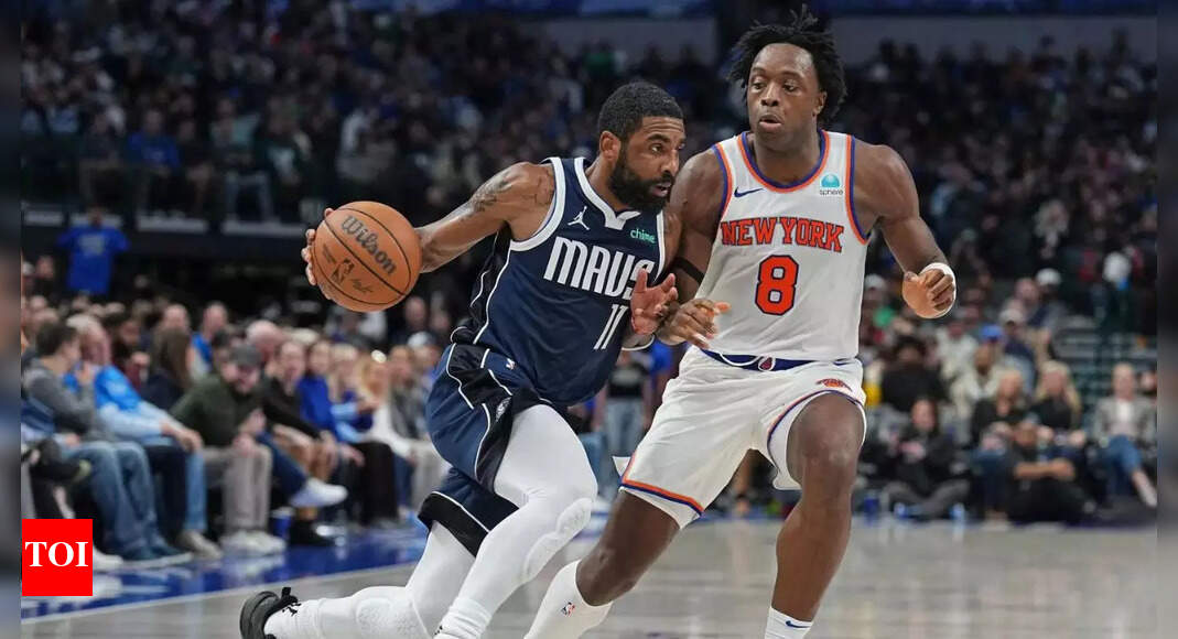 Kyrie Irving Scores 44 As Dallas Mavericks Hold Off New York Knicks ...