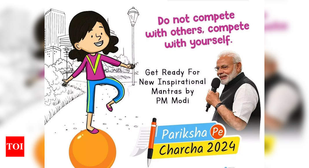 Pariksha Pe Charcha 2024 registration last date today, 181.16+ lakh students registered till Jan 11