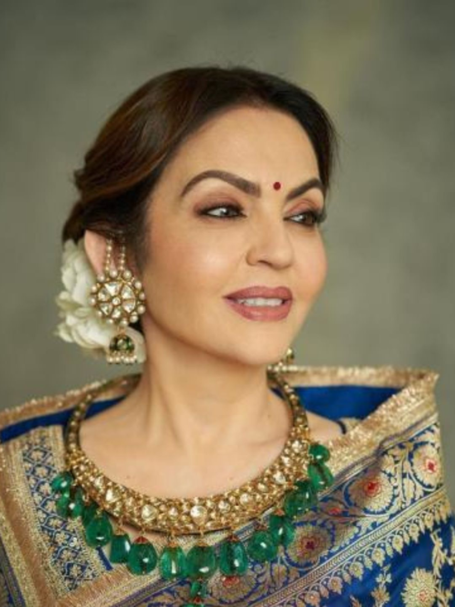 Nita Ambani's Extensive Collection Of Traditional Diamond Jewellery 