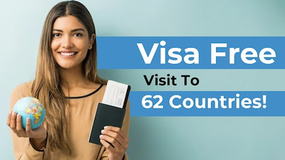 Which countries can Indians visit without a prior visa? Get visa-free access to 62 countries; check full list