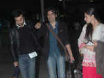 Ranbir, Nargis spotted at airport