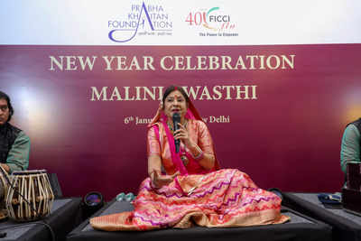 Malini Awasthi's enchanting performance steals spotlight at FICCI FLO's NY celebrations