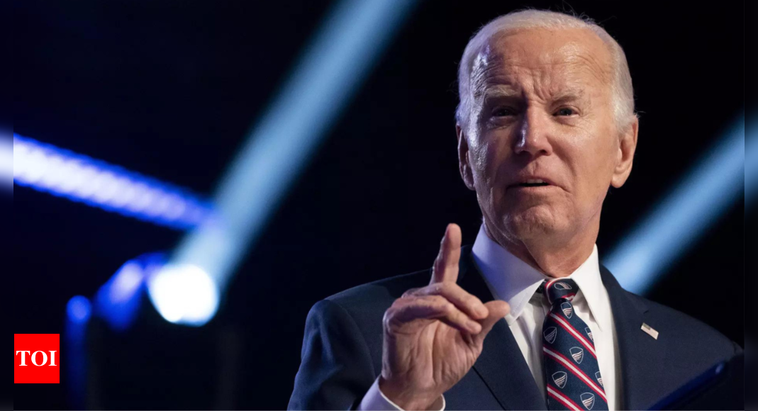 US provoked by ‘reckless’ Houthi attacks, Biden says on strikes – Times of India