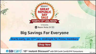 Get Prime Membership Now For Early Access To The Amazon Great Republic Day Sale