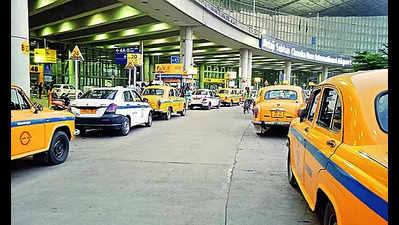 250 cars fuel taxi tout industry at airport, cops seek boom barriers
