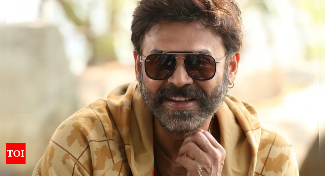 Venkatesh Daggubati's humble gesture steals hearts at 'Saindhav' press ...