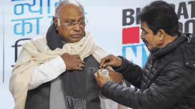 Congress president Mallikarjun Kharge named INDIA bloc chief, Nitish rejects convenor post