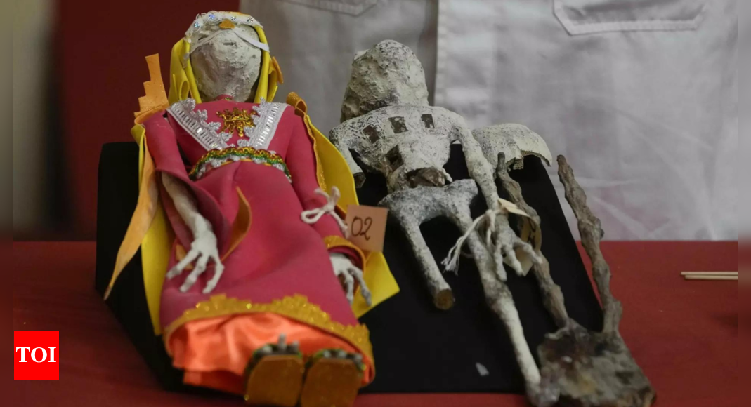 They’re not aliens. That’s the verdict from Peru officials who seized 2 doll-like figures – Times of India