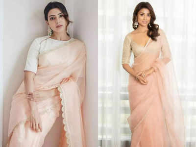 ​From Samantha Ruth Prabhu to Shriya Saran: B-town divas who flaunted best pastel saris