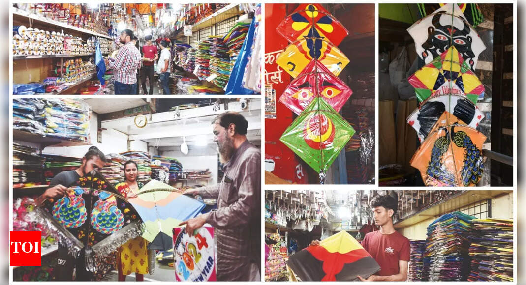 Mumbai gets ready for kite flying Mumbai News Times of India