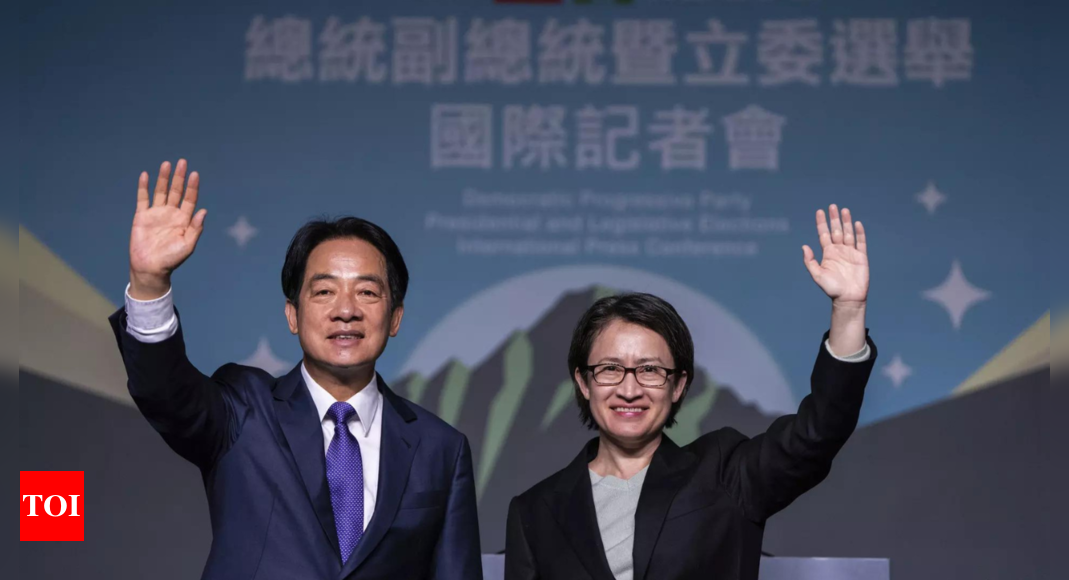 Lai Ching-te, Taiwan’s president-elect, has steered the island toward democracy and away from China – Times of India