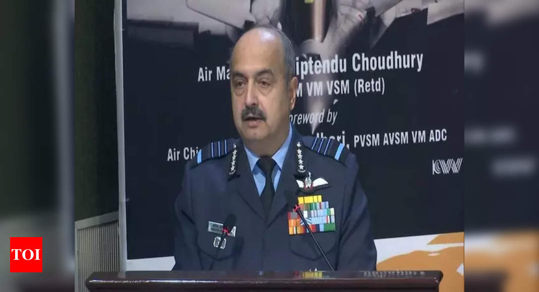 Indian armed forces one of the finest in the world: IAF chief Marshal V R Chaudhari | India News