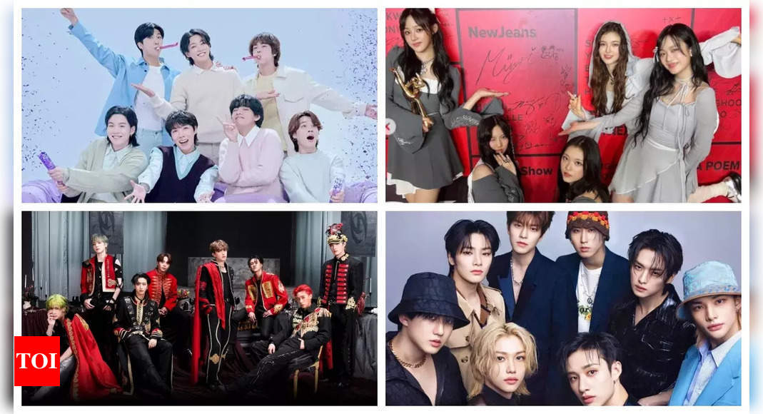 Stray Kids, ATEEZ, BTS, NewJeans And Others Own The Top Spots On ...