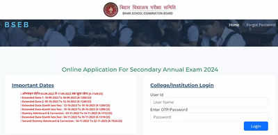 Bihar Board Exam 2024: BSEB Class 10th Admit Card released at secondary.biharboardonline.com, direct link here