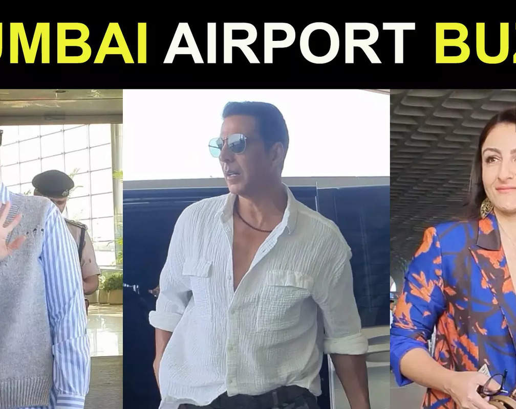 
Akshay Kumar, Kareena Kapoor, Orry and others flaunt fashion at airport
