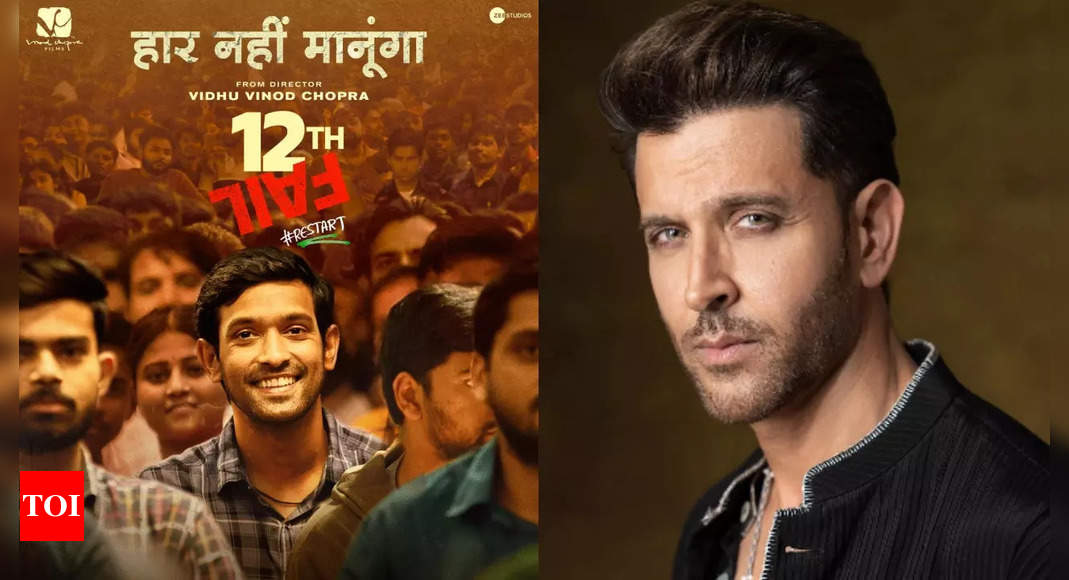 Hrithik Roshan praises Vikrant Massey’s ’12th Fail’: ‘I’m deeply inspired’ | Hindi Movie News