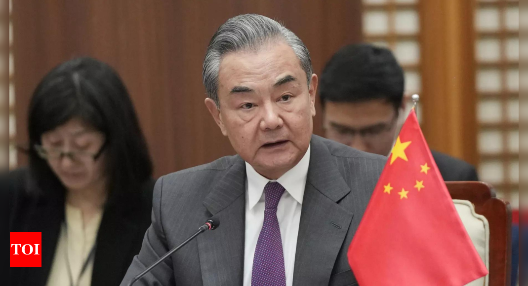 China calls for larger-scale peace conference on Gaza crisis: Wang Yi – Times of India