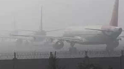 500 flights delayed, 10 cancelled due to heavy fog at Delhi's Indira Gandhi International Airport