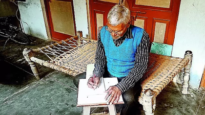UP man, 73, writes Ram naam 2.8 crore times