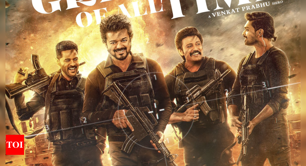 Venkat Prabhu launches new poster from Vijay's 'GOAT'; Meet the squad! | Tamil Movie News - Times of India