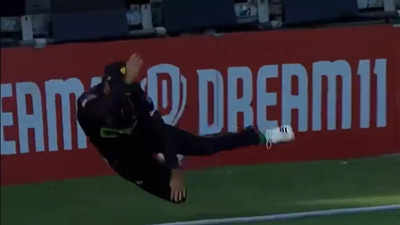 Watch: Has Troy Johnson pulled off the greatest catch of all time in cricket?