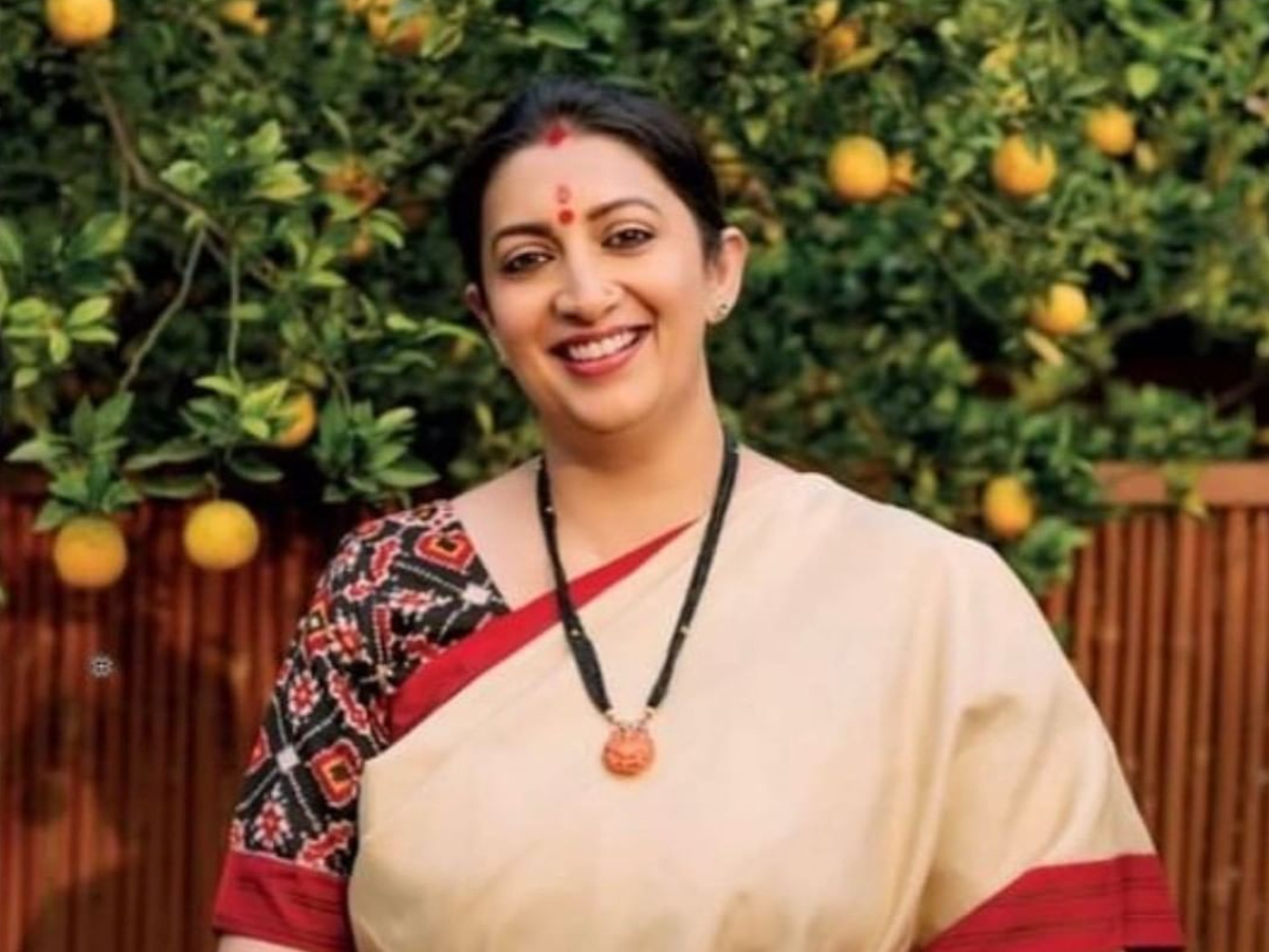 Union Minister Smriti Irani To Represent India At WEF Davos Meeting