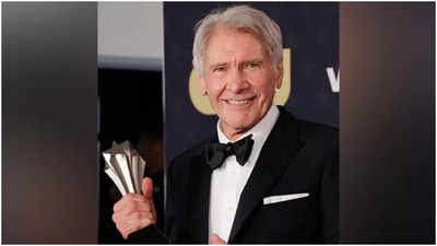 "I feel enormously lucky": Harrison Ford wins Critics Choice Career Achievement award