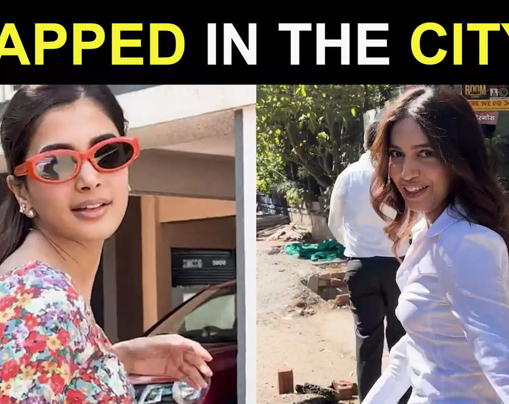 
Pooja Hegde refuses to pose for the paparazzi; Neha Bhasin, Bhumi Pednekar get clicked in the city
