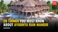 Ayodhya Ram Mandir consecration: Fine details about the temple that you must know
