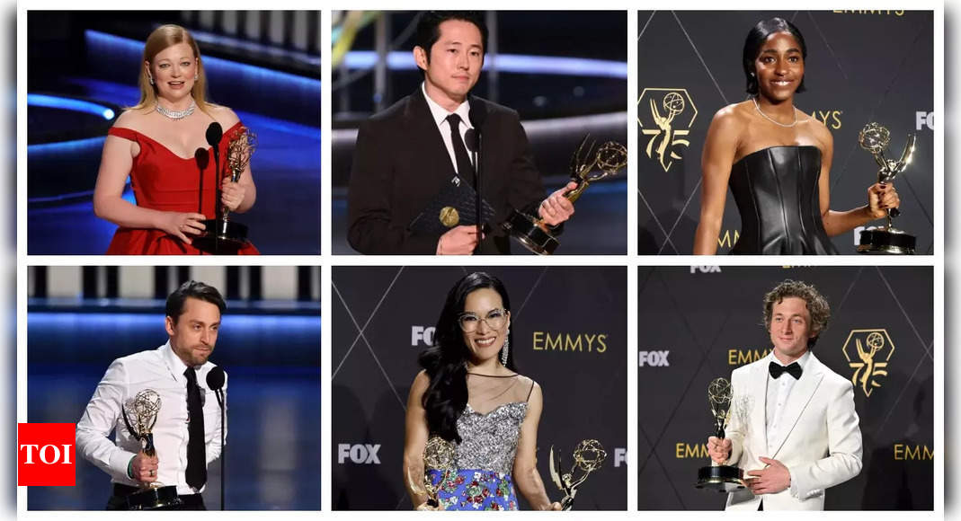 Emmy Awards 2024 live updates Succession, The Bear and BEEF emerge as