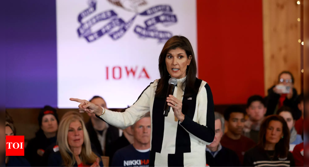 Nikki Haley: Republican Presidential Primary Becomes Two-Person Race with Donald Trump | World News – Times of India