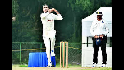 Bhargav Bhatt 2nd Barodian to bag 300+ wickets in first class games