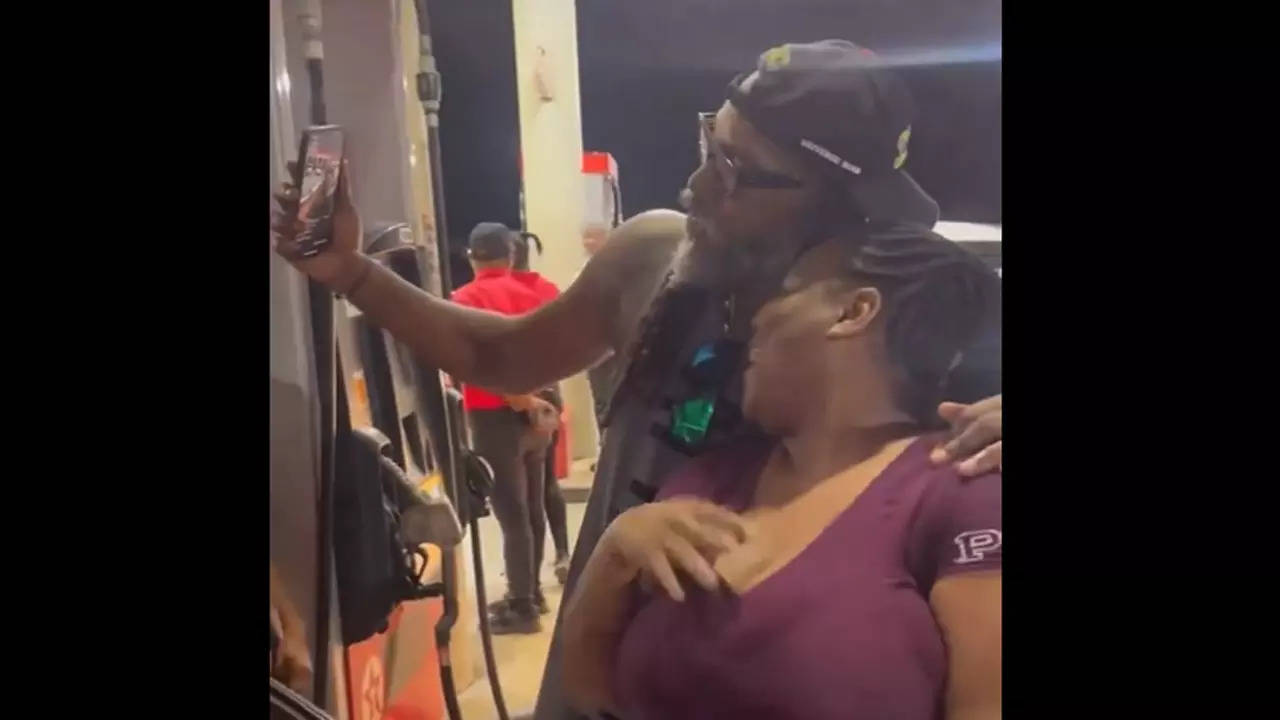 Chris Gayle Surprises Locals at Gas Station in Jamaica | Cricket News -  Times of India