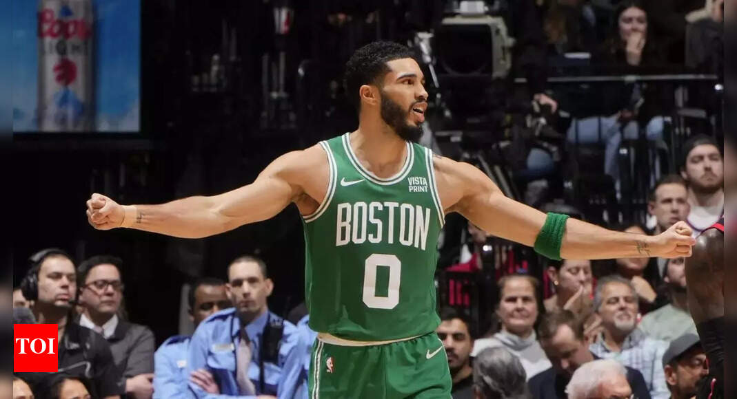 Jayson Tatum leads Boston Celtics to victory against Toronto Raptors ...