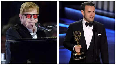 Elton John enters EGOT club with his Emmy Award win for 'Elton John Live: Farewell From Dodger Stadium'