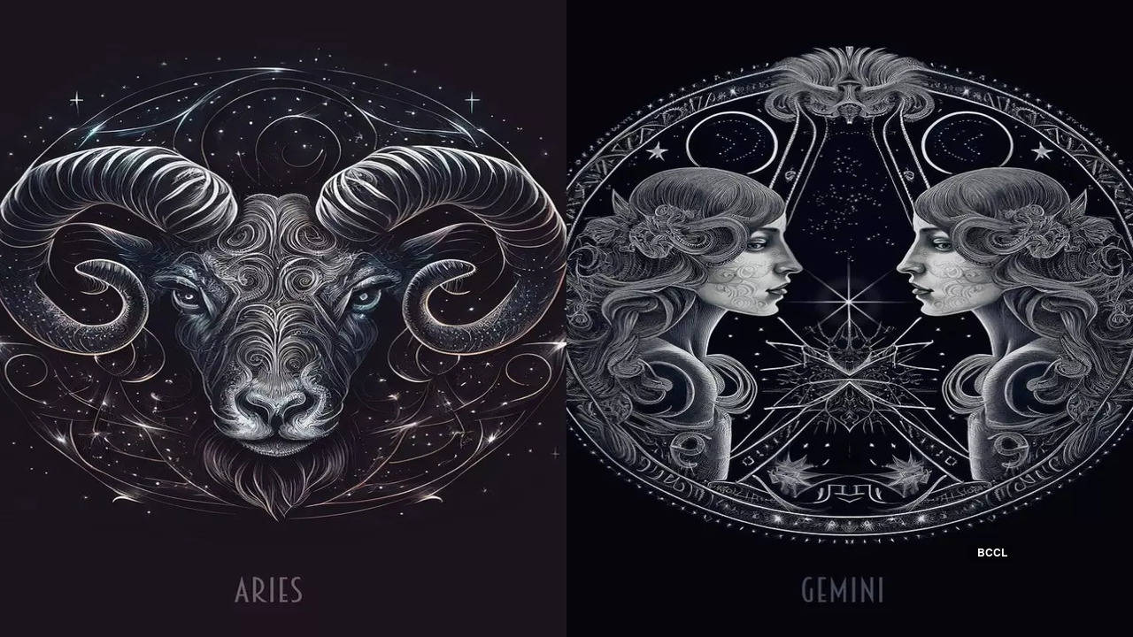 Aries Gemini Leo Sagittarius Aquarius and Pisces Six Zodiac