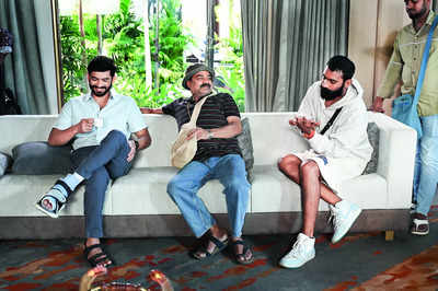 Want to give audiences a good time, make them laugh: Diganth, Achyuth and Yogi