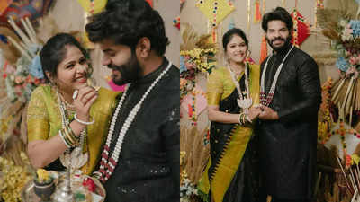 Akshaya Deodhar celebrates first Makarsankrant after wedding with husband and Jau Bai Gaavat host Hardeek Joshi, see pics