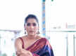 
Rashmi Gautam radiates in a blue semi-silk saree

