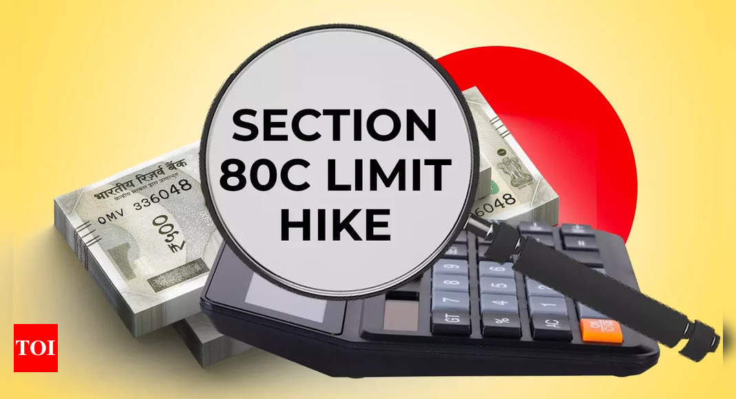 Section 80C tax limit should be increased in Budget 2024 A