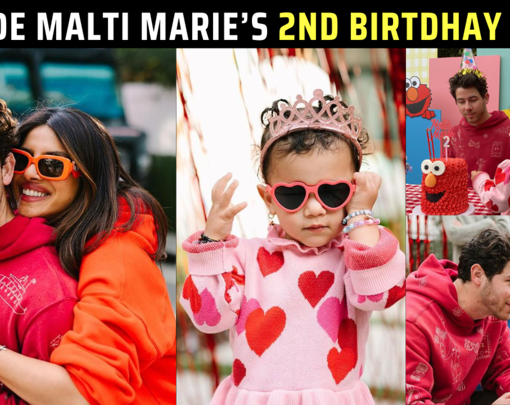 
Priyanka Chopra-Nick Jonas host Elmo-themed birthday bash for daughter Malti Marie
